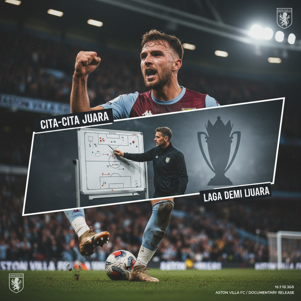 Aston Villa Fokus Laga demi Laga, Tidak Bahas Peluang Juara