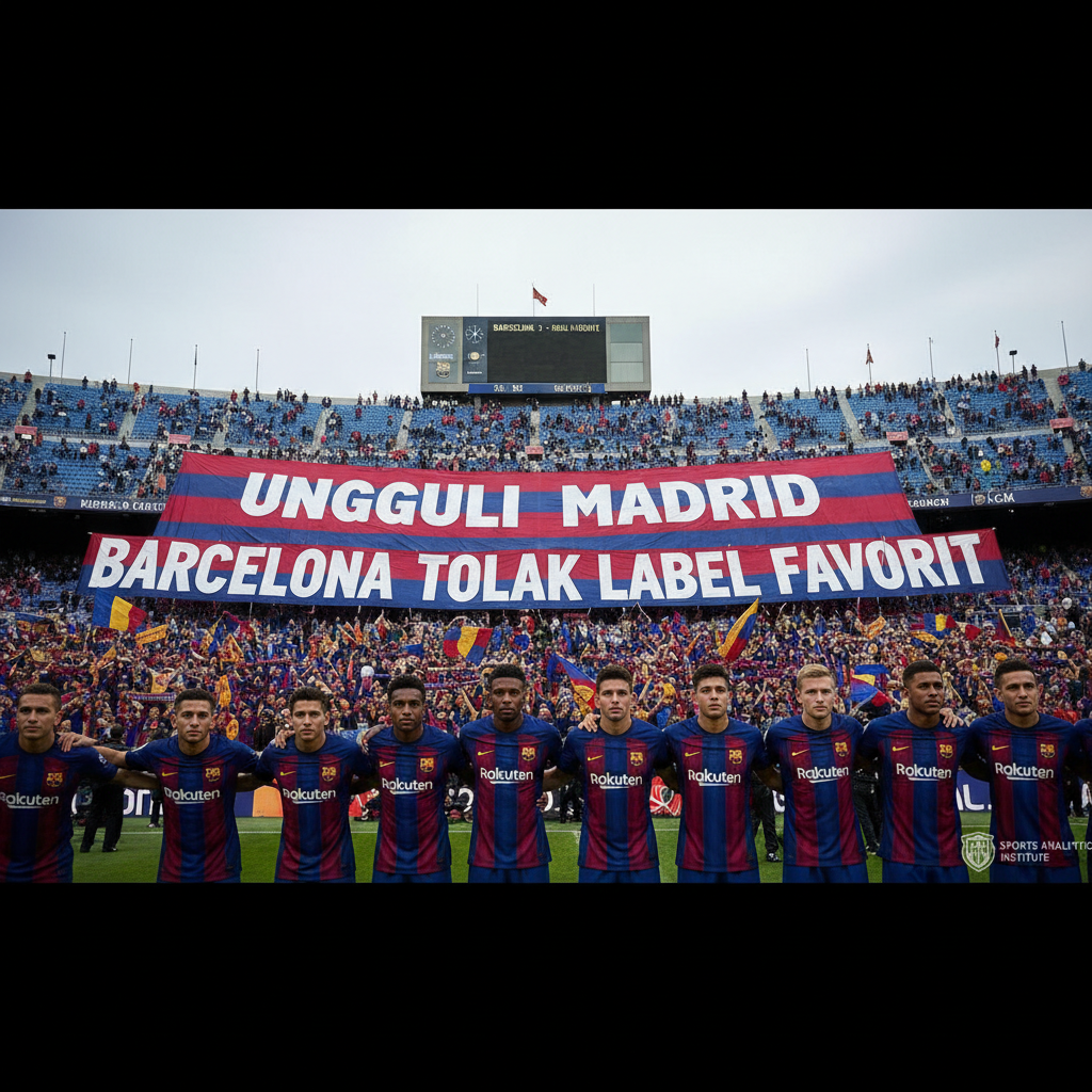 Ungguli Madrid, Barcelona Tolak Label Favorit