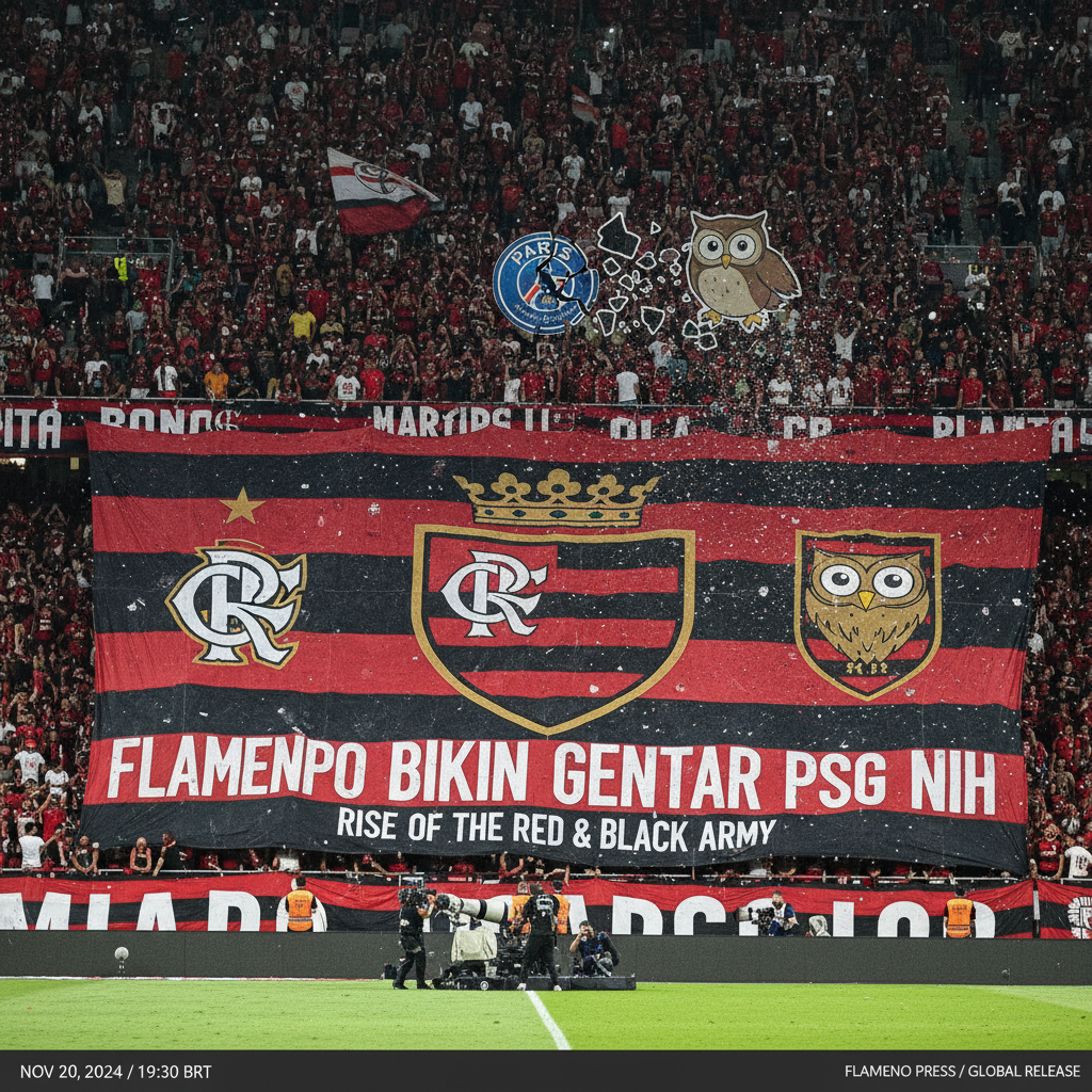 Flamengo Menang 3-1 atas PSG di Liga Champions